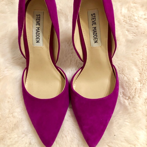 Steve Madden purple high heels - Picture 2 of 3